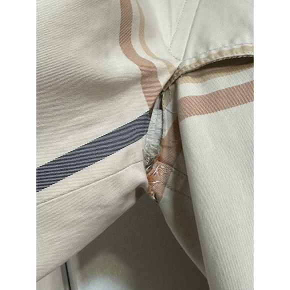 Coach, Women's Tattersall Plaid Belted Short Classic Lined TrenchCoat, size XS - Picture 8 of 10